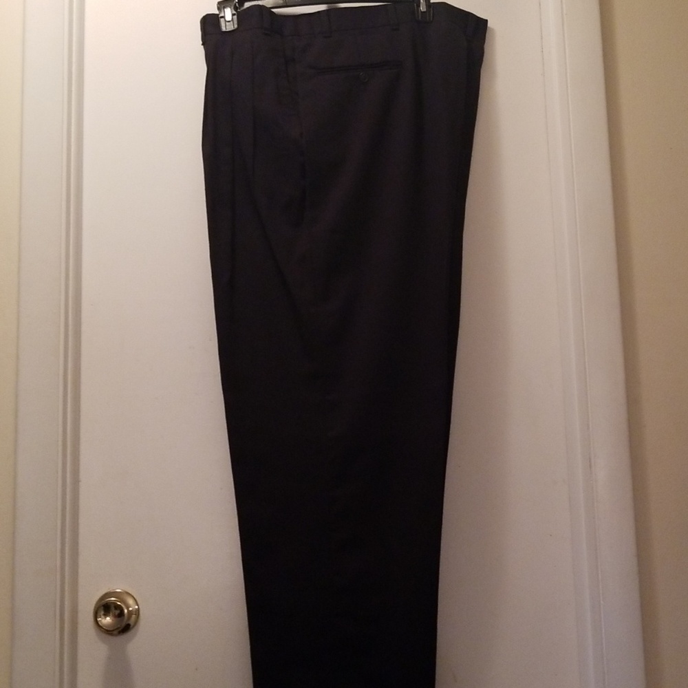 Black Pleated Dress Pants
